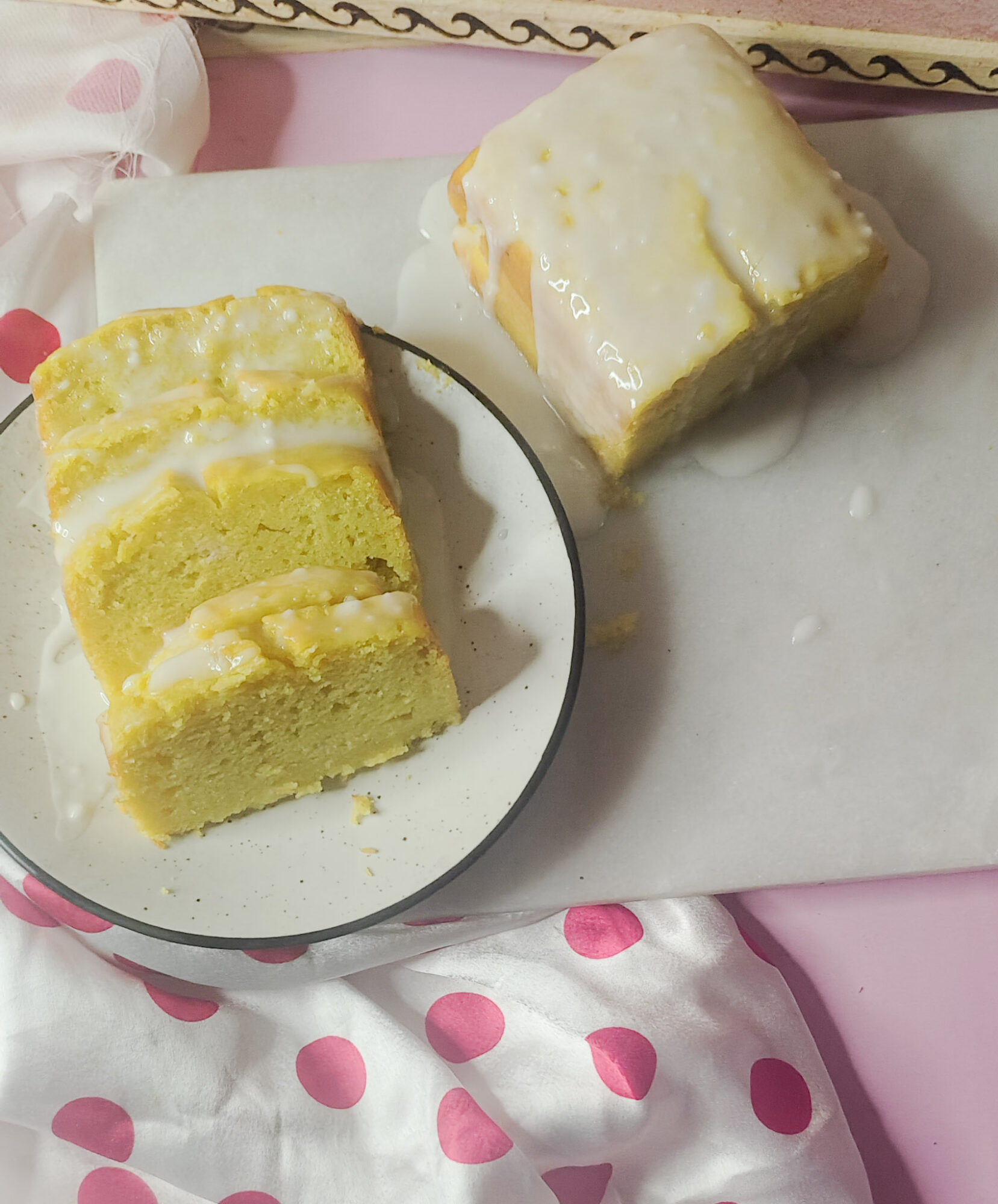 Eggless Lemon Loaf Cake Recipe | Bake With Nari